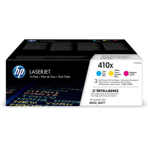 410X 3PACK HIGH YIELD C/M/Y TONER