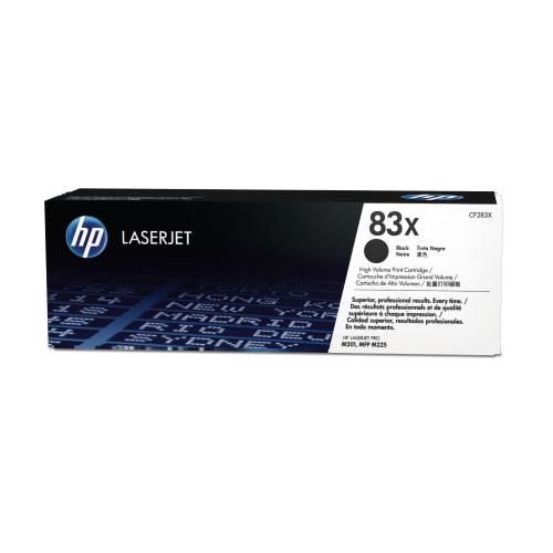 83X BLACK LASERJET TONER CARTRIDGE