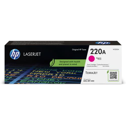 HP 220A TONER ORIGINALE MAGENTA