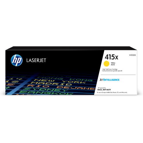HP 415X YELLOW LASERJET TONER CARTR