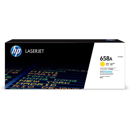 HP 658A YELLOW LASERJET TONE