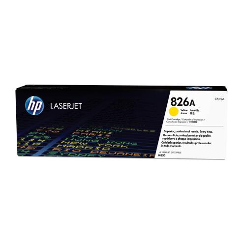 HP 826A YELLOW LASERJET TONER