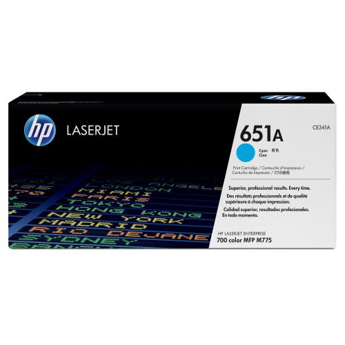 TONER HP 651A LASERJET (CIANO)