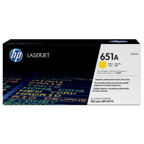TONER HP 651A LASERJET (GIALLO)
