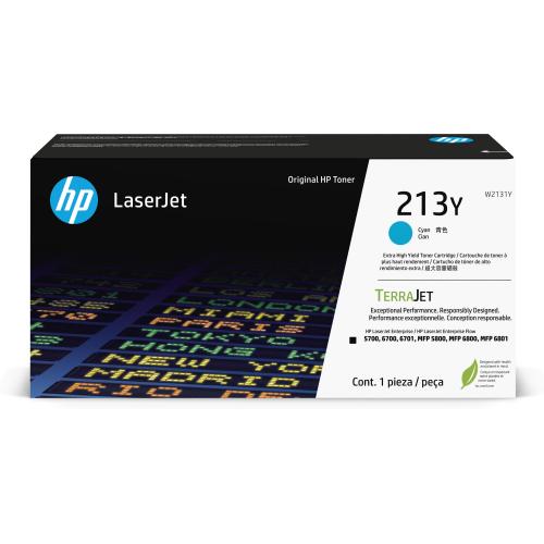 TONER ORIGINALE CIANO HP 213Y
