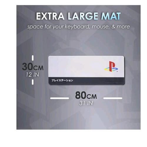 PALADONE PLAYSTATION HERITAGE MAT TAPPETINO DA SCRIVANIA LOGO PLAYSTATION XL 80 x 30cm