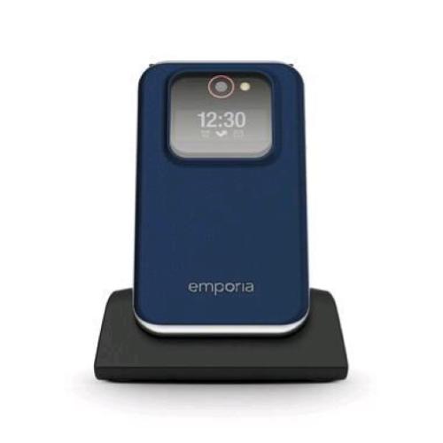 EMPORIA JOY-LTE 2.8" CLAMSHELL SENIOR PHONE ITALIA BLUEBERRY