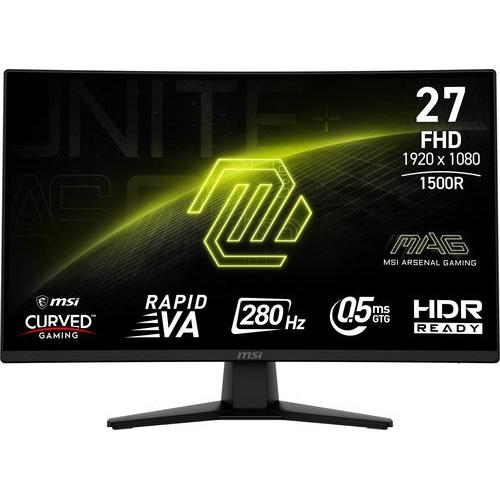 MSI MONITOR GAMING CURVO 27 LED VA FHD 16:9, 1MS 280Hz, DP/HDMI