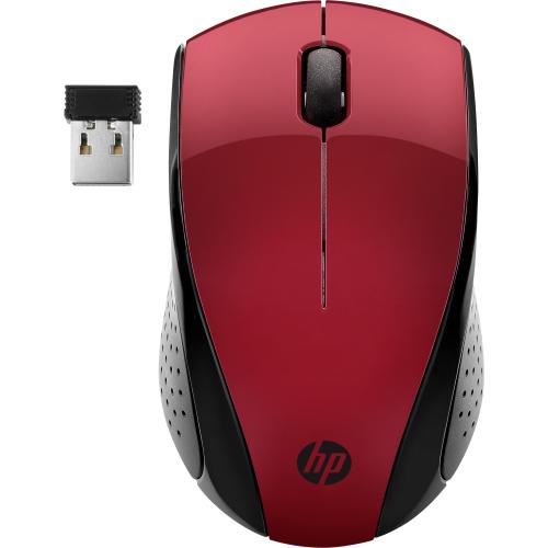 HP WIRELESS MOUSE 220 S RED