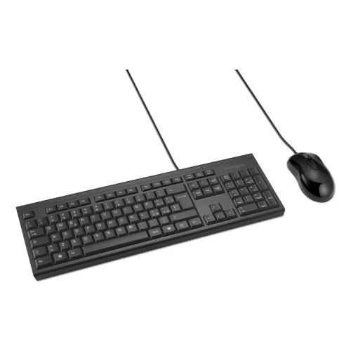 KIT TASTIERA/MOUSE WIRED KM100 EQ