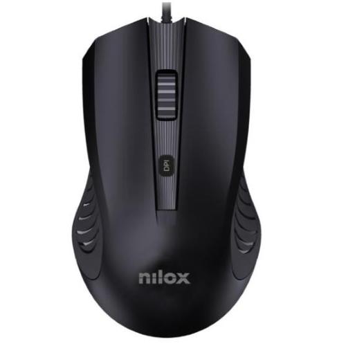 NILOX MOUSB1013 MOUSE OTTICO USB 1.000 DPI BLACK