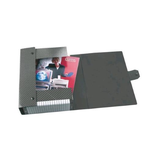 ESSELTE C06 DELSO LINE CARTELLE PROGETTO IN FIBRONE 250X350 mm DORSO 6 CM COL. GRIGIO CONF 5 Pz.