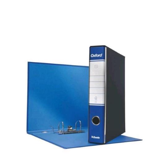 ESSELTE OXFORD G82 REGISTRATORE FORMATO COMMERCIALE 230X300X50 mm COL. BLU CONF 8 Pz.
