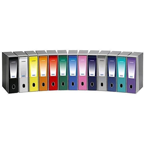 FAVORIT UNICO REGISTRATORE CON CUSTODIA FORMATO COMMERCIALE IN PP 285X350X50 mm BLU CONF 12 Pz.