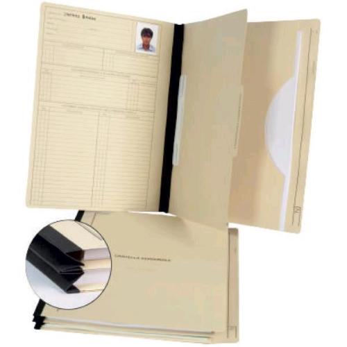 FRASCHINI CARTELLA DEL PERSONALE A LIBRO IN CARTONE 315X265 mm SABBIA CONF 5 Pz.