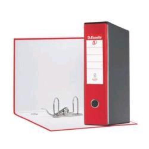ESSELTE EUROFILE G55 REGISTRATORE FORMATO PROTOCOLLO 230X330X80 mm COL. ROSSO CONF 6 Pz.