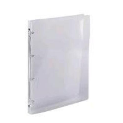 EXACOMPTA RACCOGLITORI 4 ANELLI DA 30 MM IN PP CM 26.8X32X4 A4 MAXI BIANCO TRASPARENTE