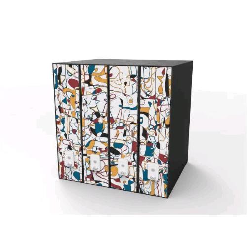 ESSELTE DOX 2 INFINITY REGISTRATORE FORMATO PROTOCOLLO 350X285X80 mm FANTASIA CONF 6 Pz.