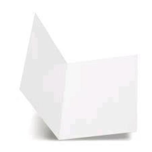 CARTOTECNICA FAVINI LUCE E ACQUA CARTELLINE SEMPLICI IN CARTONCINO 340X25 MM COL.BIANCO CONF 50 Pz.