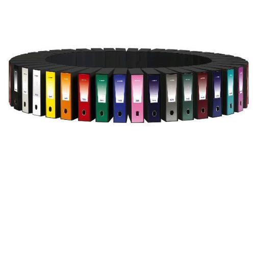 FAVORIT UNICO REGISTRATORE CON CUSTODIA FORMATO LEGALE IN PP 285X350X50 mm BLU CONF 12 Pz.