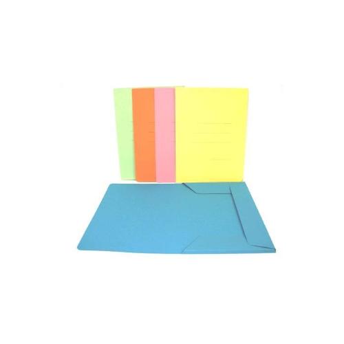 BLASETTI RUBINO CARTELLA A 3 LEMBI IN CARTONCINO 250X335MM A4 COL. AZZURO CONF 50 Pz.