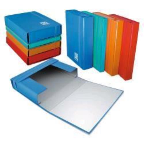 BLASETTI ONE COLOR CARTELLA PROGETTO C/ELASTICO IN CARTONCINO PLASTIFICATO 250X360MM A4 DORSO 7CM COL. ARANCIO