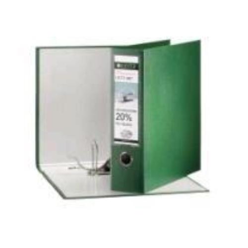 LEITZ 180 REGISTRATORE FORMATO PROTOCOLLO 23X330X80 mm COL. VERDE CONF 6 Pz.