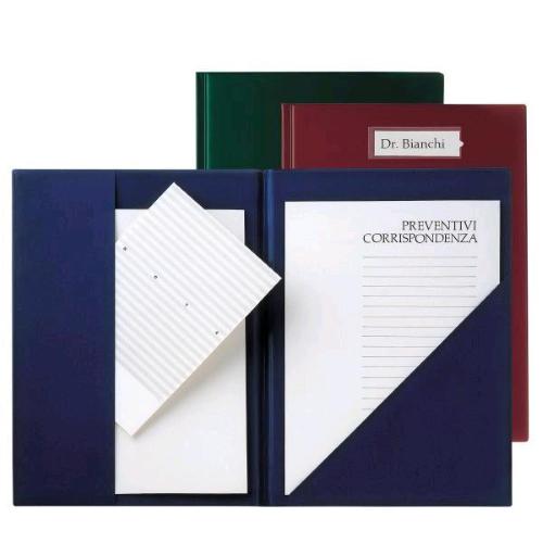 SEI ROTA COMPLA 71 CARTELLA PORTA CORRISPONDENZA IN PVC 250X330MM A4 COL.BLU