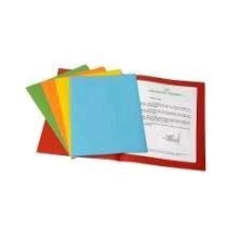 FRASCHINI CARTELLINE SEMPLICI IN CARTONCINO 250X330MM A4 COL. ASSORTITI CONF 50 P.