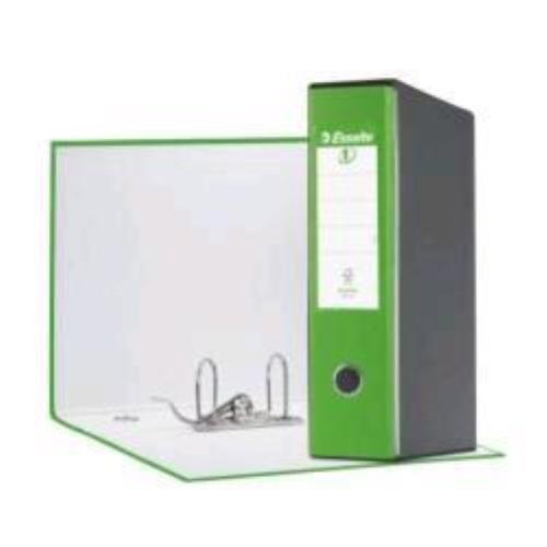 ESSELTE EUROFILE G55 REGISTRATRORE FORMATO PROTOCOLLO 230X330X80 mm COL. VERDE VIVIDA CONF 6 Pz.