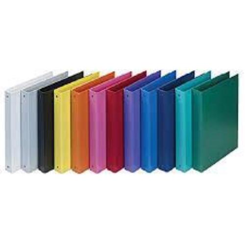 FAVORIT EUROPA RACCOGLITORI 2 ANELLI DA 50 MM IN PP 220X300 MM DORSO 4 CM COL. BLU SCURO