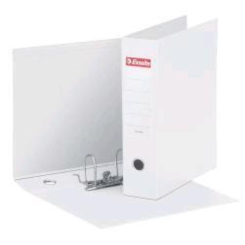ESSELTE EUROFILE G53 REGISTRATORE FORMATO COMMERCIALE 230X300X80 mm COL. BIANCO CONF 6 Pz.