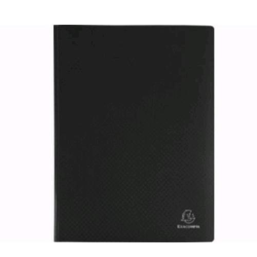 EXACOMPTA ECONOMICO PORTALISTINI IN POLIPROPILENE 320X240 mm A4 50 BUSTE NERO