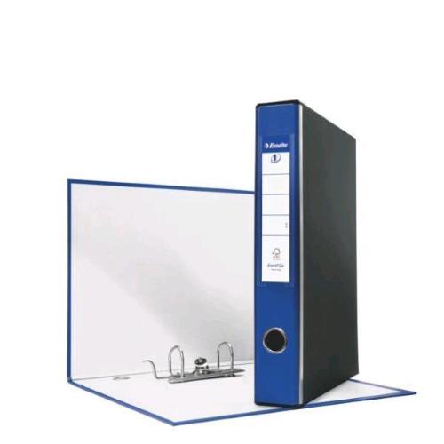 ESSELTE EUROFILE G54 REGISTRATORE FORMATO PROTOCOLLO 230X330X50 mm COL. BLU CONF 8 Pz.