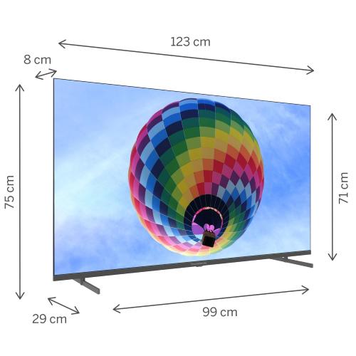 TV 55 THOMSON UHD SMART 4K QLED T2/C2S2 GOOGLE TV