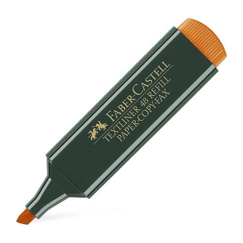 FABER CASTELL EVIDENZIATORE TEXTLINER 48 ARANCIO 10 Pz