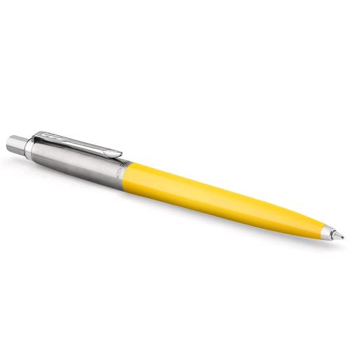 PARKER JOTTER PLASTIC PENNA A SFERA BLU PUNTA MEDIA FUSTO COL. GIALLO RICARICABILE