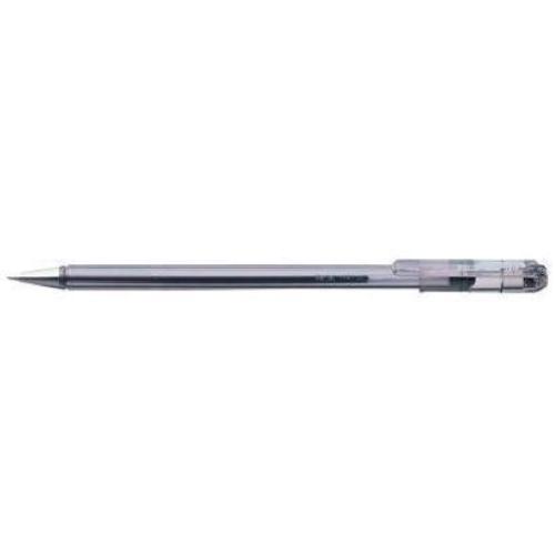 PENTEL SUPERB PENNA A SFERA INCHIOSTRO BLU PUNTA FINE FUSTO TRASPARENTE CONF 12 Pz.