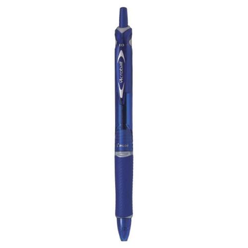 PILOT ACROBALL BEGREEN PENNA A SFERA ECOLOGICA INCHIOSTRO BLU PUNTA MEDIA GRIP ERGONOMICO CONF. 10 Pz.