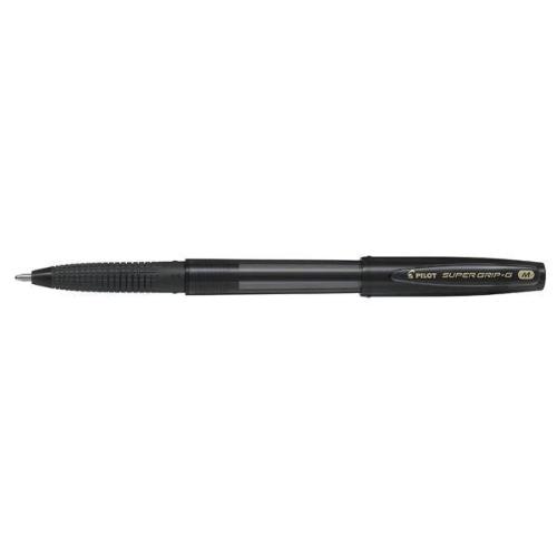 PILOT SUPERGRIP G PENNA A SFERA NERO PUNTA CONICA 1mm CONF 12 Pz.