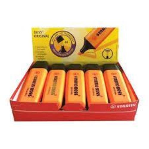 STABILO BOSS ORIGINAL EVIDENZIATORE ARANCIO 10 Pz.