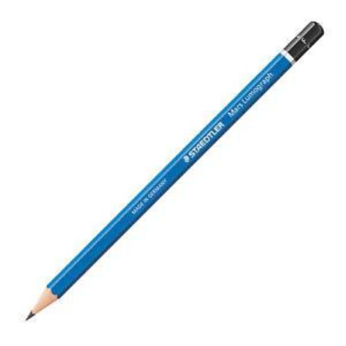 STAEDTLER MARS LUMOGRAPH MATITA F ALTA QUALITA' E RESISTENZA CONF 12 Pz.