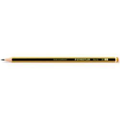 STAEDTLER NORIS 120-0 MATITA DI GRAFITE 2B FUSTO ESAGONALE GIALLO+NERO CONF 12 Pz.