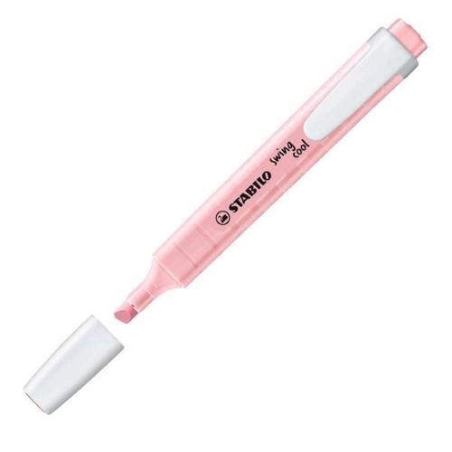 STABILO EVIDENZIATORE SWING COOL PASTEL ROSA ANTICO 10 Pz
