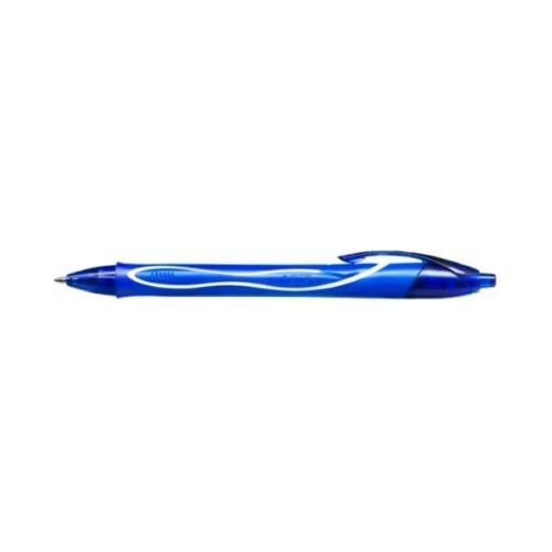 BIC GEL-OCITY QUICK DRY PENNA GEL BLU PUNTA MEDIA FUSTO BLU CONF 12 Pz.