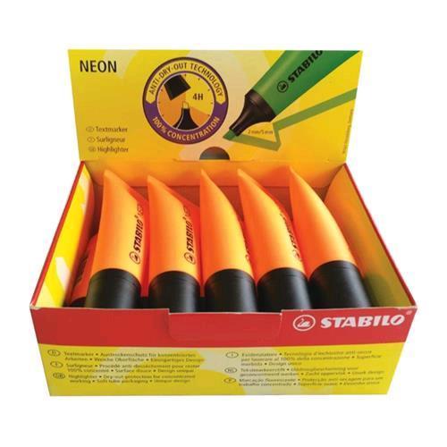 STABILO NEON EVIDENZIATORE ARANCIO 10 Pz