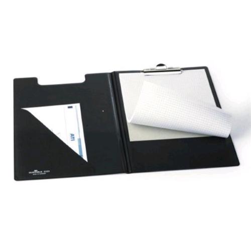 DURABLE CARTELLA PORTABLOCCO IN SIMILPELLE 210X297MM A4 COL.NERO