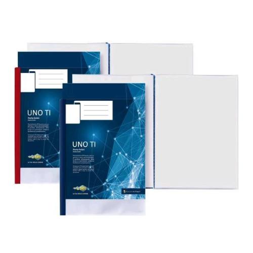SEI ROTA UNO TI PORTALISTINI IN PP 300X220MM A4 150 BUSTE COL. BLU