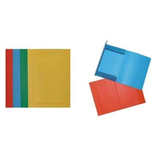 BREFIOCART VIP CARTELLINE 3 LEMBI CON STAMPA IN CARTONCINO 250X350MM A4 COL. AZZURRO CONF 20 Pz.