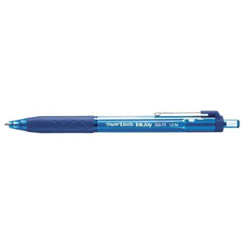 PAPERMATE INKJOY 300 RT PENNA A SFERA INCHIOSTRO BLU PUNTA MEDIA CONF. 12 Pz.
